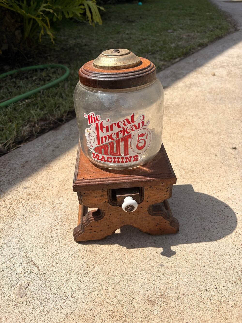 Vintage The Great American Nut Machine 5C Used Good Condition